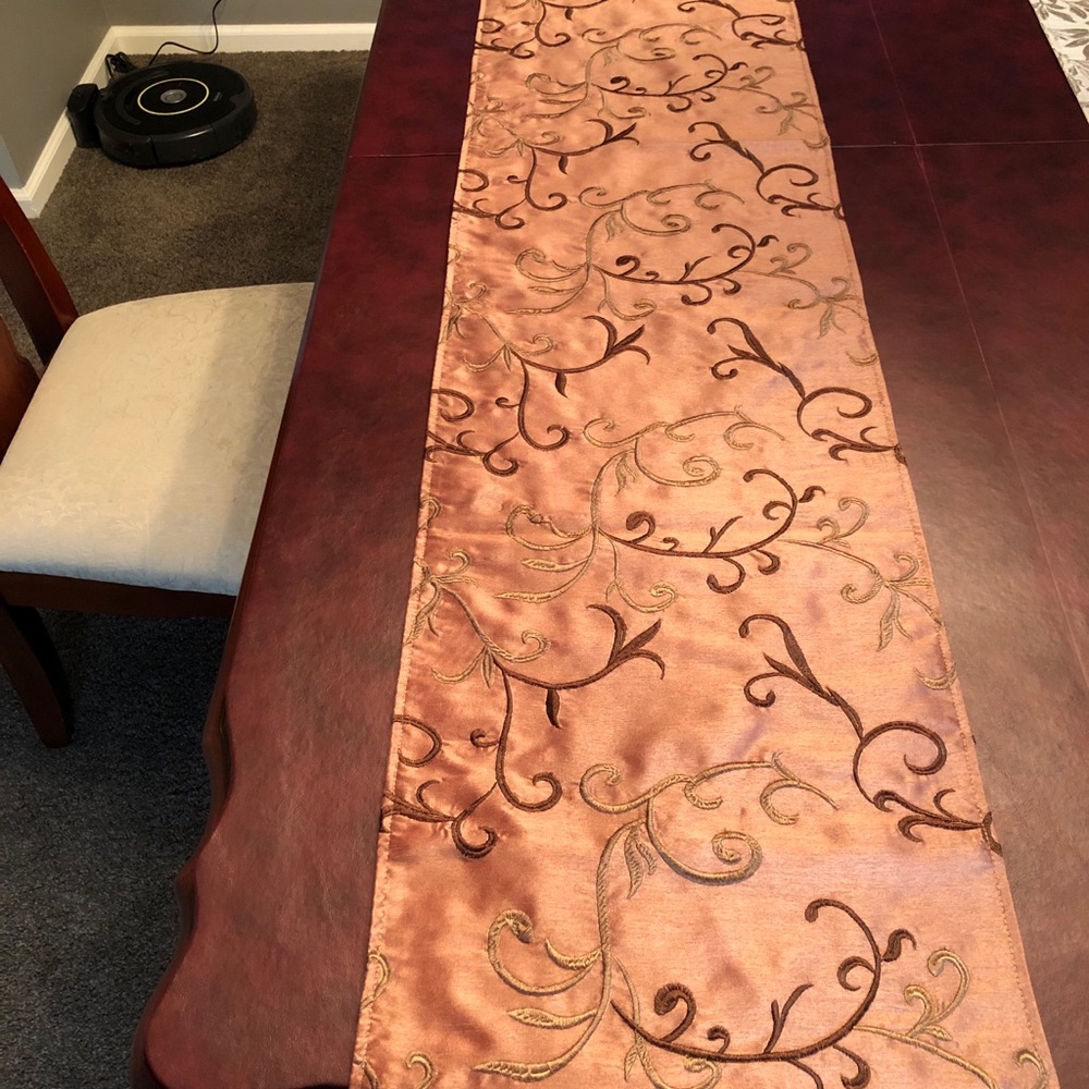 Embroidered Table Runner